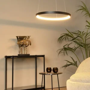 Lucide hanglamp VIDAL - Geïntegreerde LED - Zwart