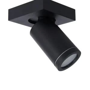 Lucide plafondspot badkamer TAYLOR - 1xGU10 - Zwart