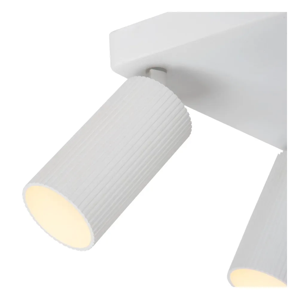 Lucide plafondspot CLUBS - 4xGU10 - Wit