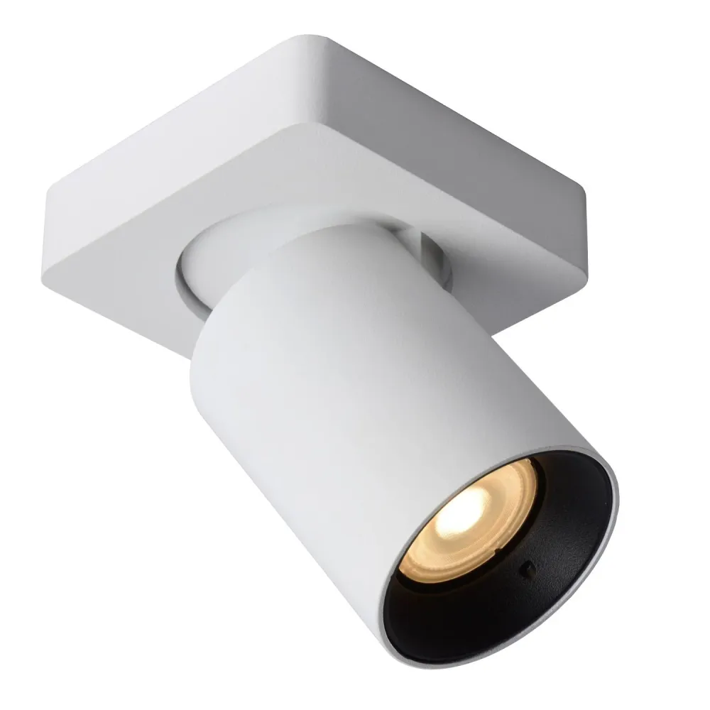 Lucide plafondspot NIGEL - 1xGU10 - Wit