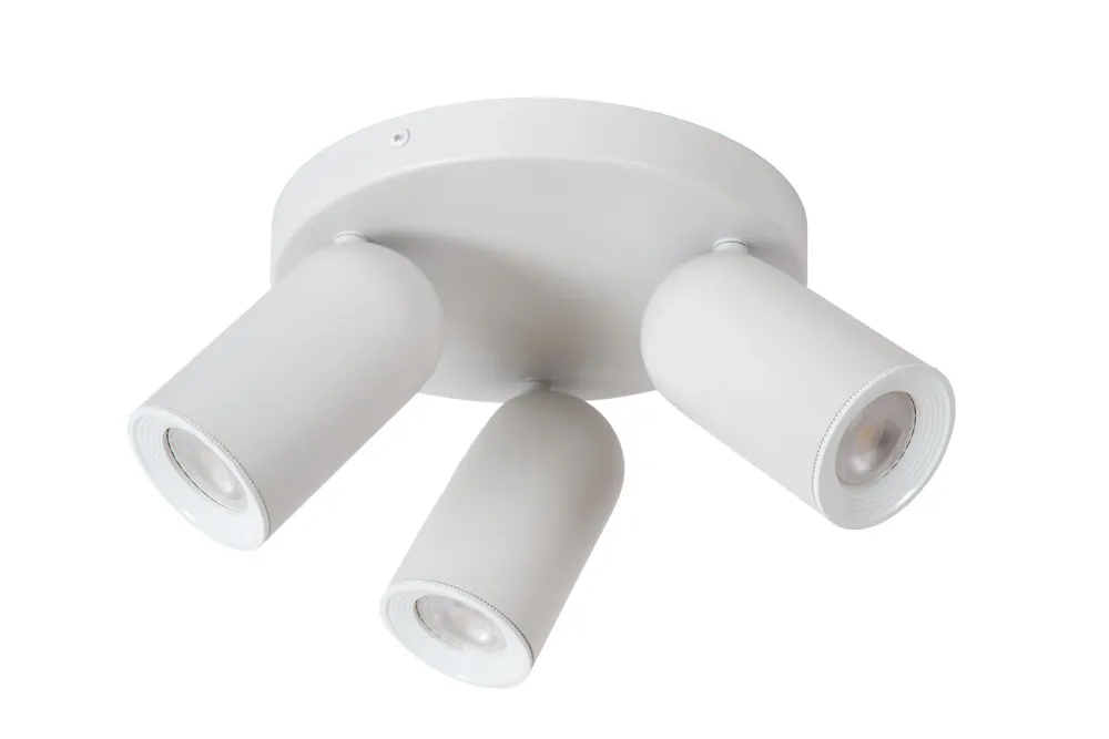 Lucide plafondspot PUNCH - 3xGU10 - Wit