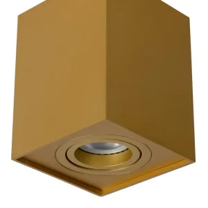 Lucide plafondspot TUBE - 1xGU10 - Mat Goud / Messing