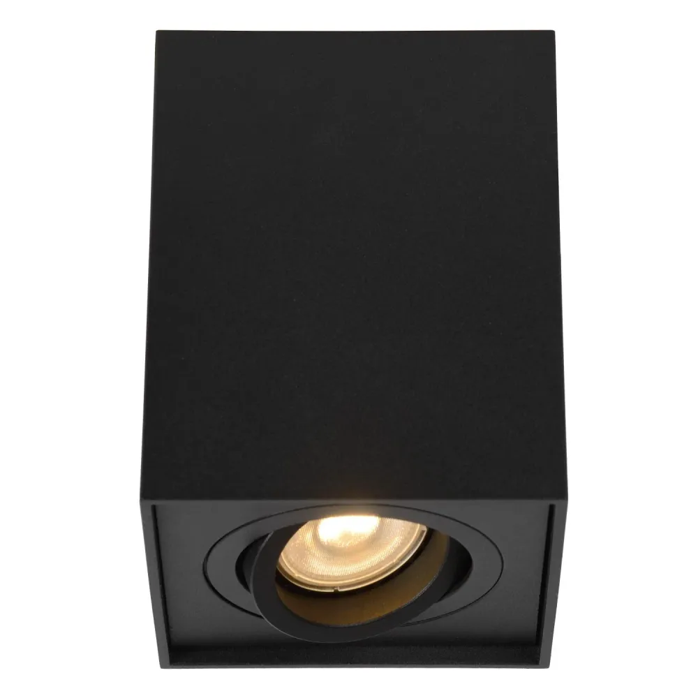 Lucide plafondspot TUBE - 1xGU10 - Zwart