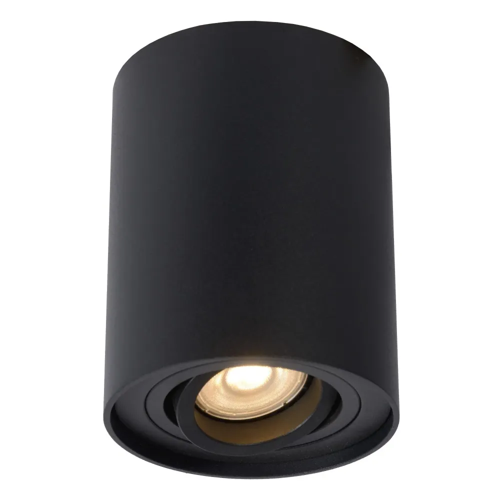 Lucide plafondspot TUBE - 1xGU10 - Zwart