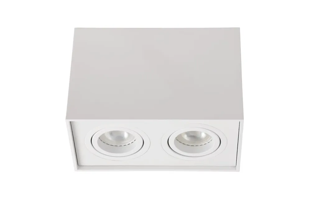Lucide plafondspot TUBE - 2xGU10 - Wit