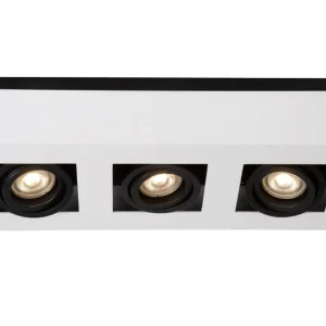Lucide plafondspot XIRAX - 3xGU10 - Wit