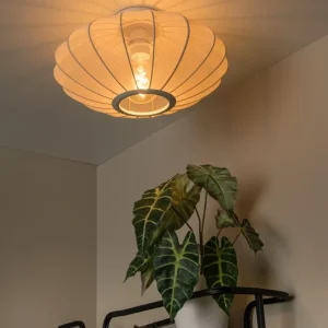 Lucide plafonnière CORINA - 1xE27 - Beige