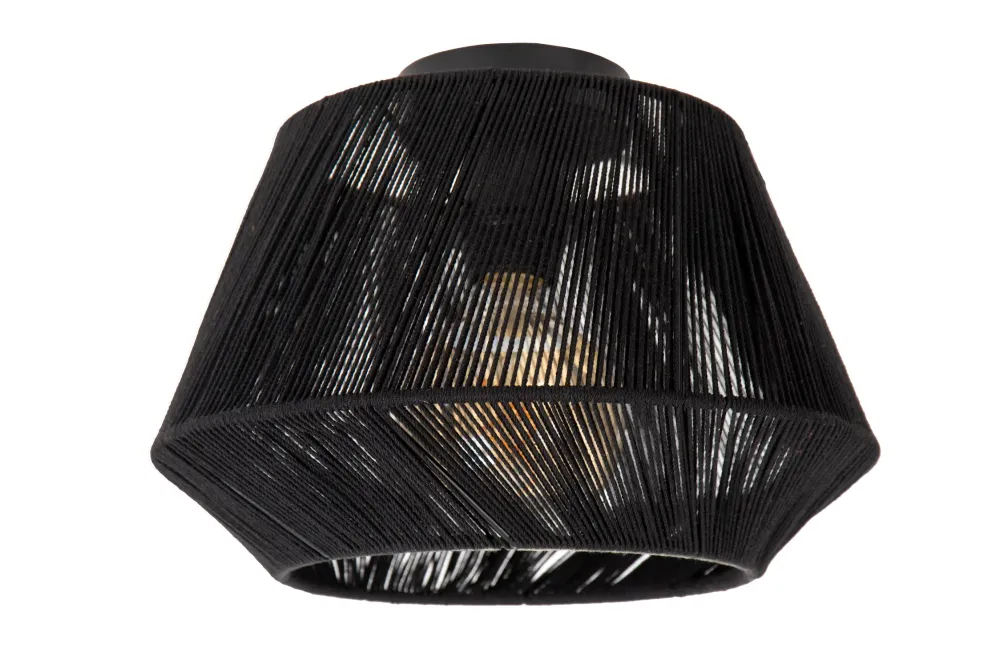 Lucide plafonnière JESSICA - 1xE27 - Zwart