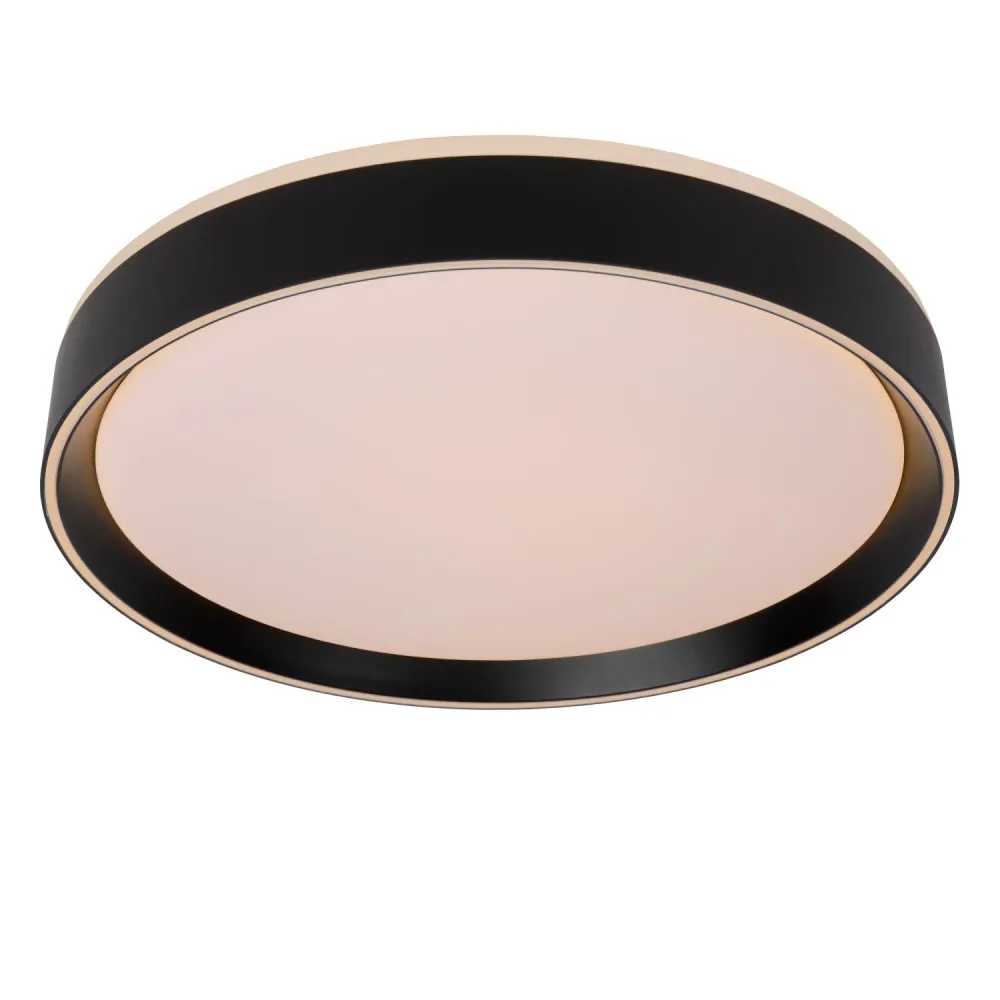Lucide plafonnière NURIA - Geïntegreerde LED - Zwart