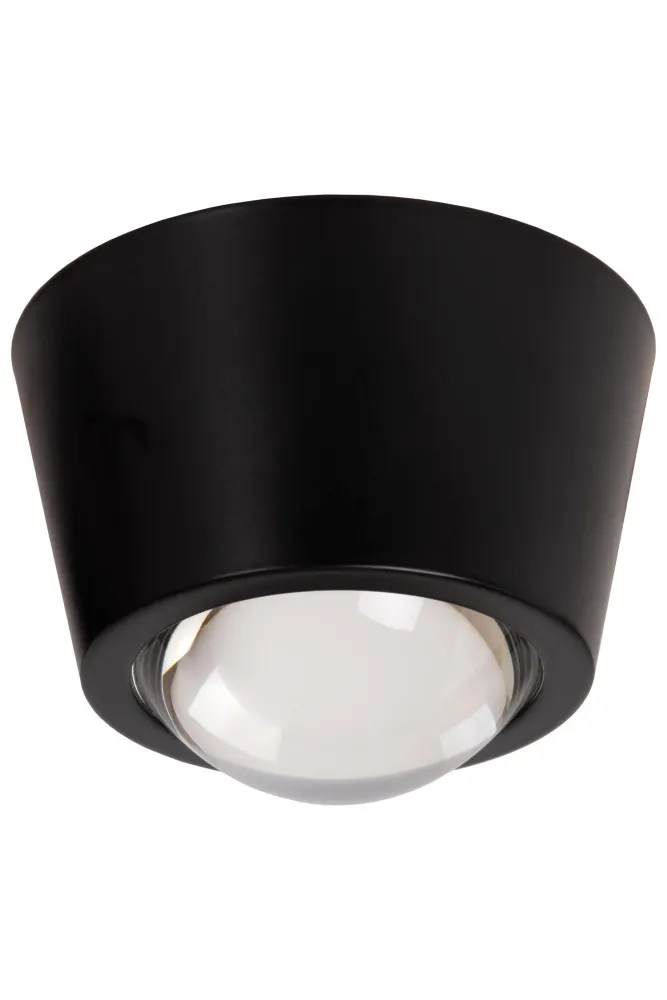 Lucide plafonnière RIGON - Geïntegreerde LED - Zwart
