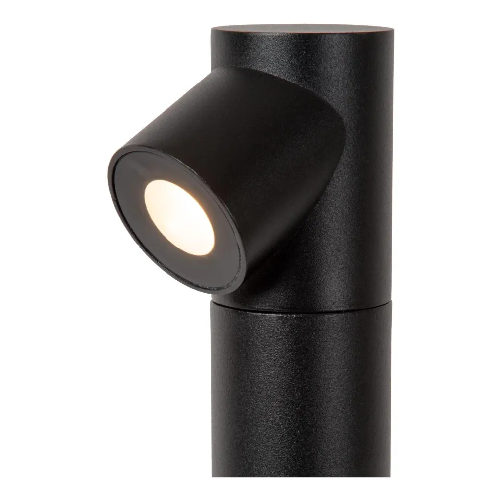 Lucide sokkellamp IBAMBA - Geïntegreerde LED - Zwart