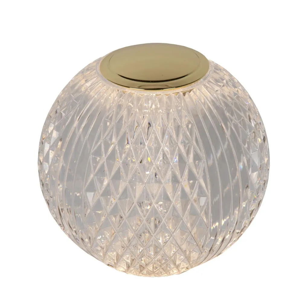 Lucide tafellamp CINTRA - Geïntegreerde LED - Transparant