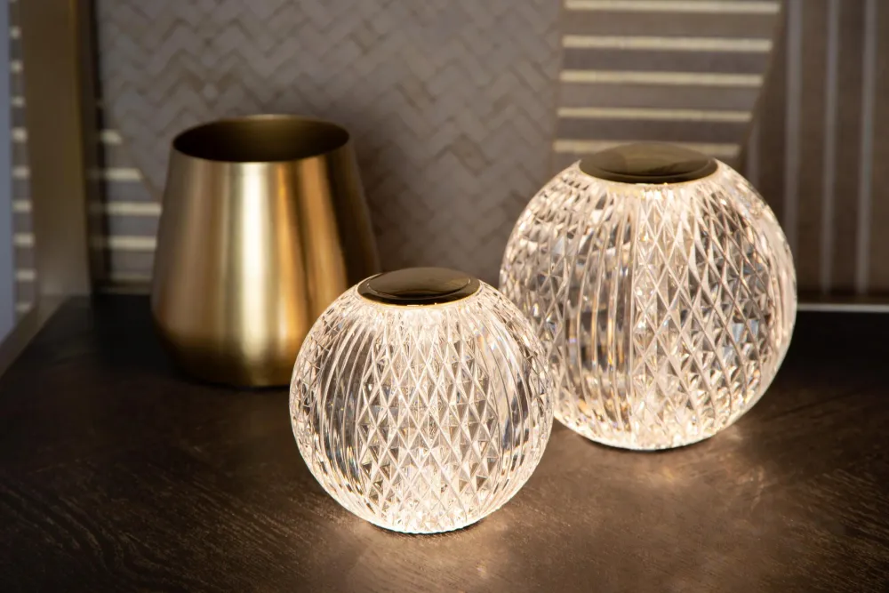 Lucide tafellamp CINTRA - Geïntegreerde LED - Transparant