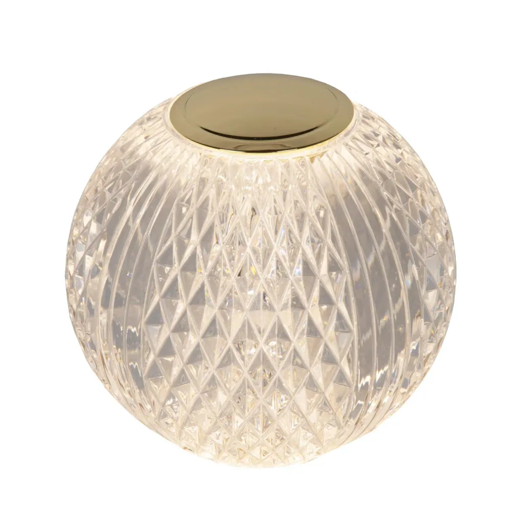 Lucide tafellamp CINTRA - Geïntegreerde LED - Transparant