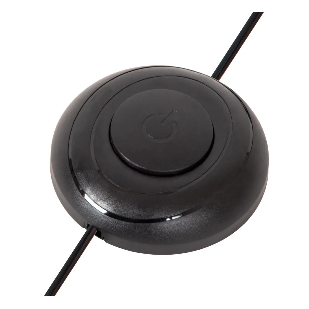 Lucide tafellamp CIRKELIS - Geïntegreerde LED - Zwart