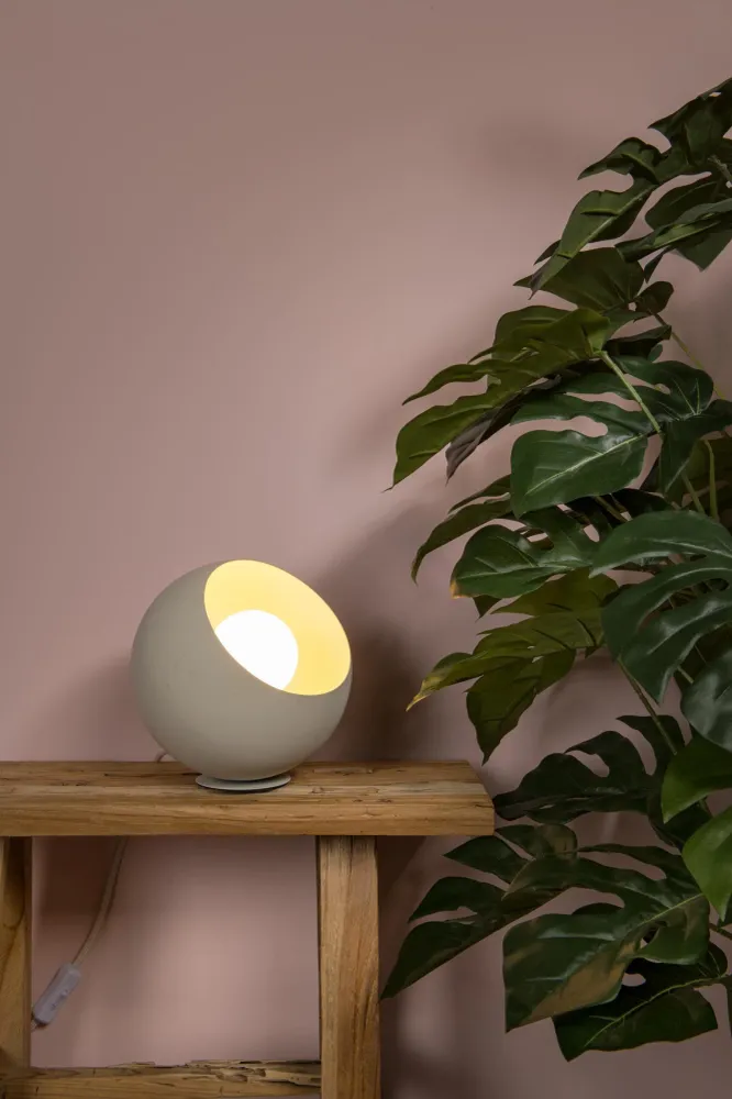 Lucide tafellamp DOREDOS - 1xE27 - Beige