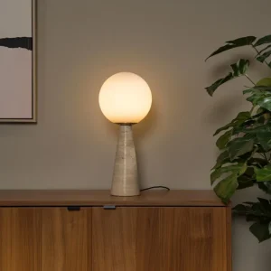 Lucide tafellamp EVIN - 1xE27 - Opaal