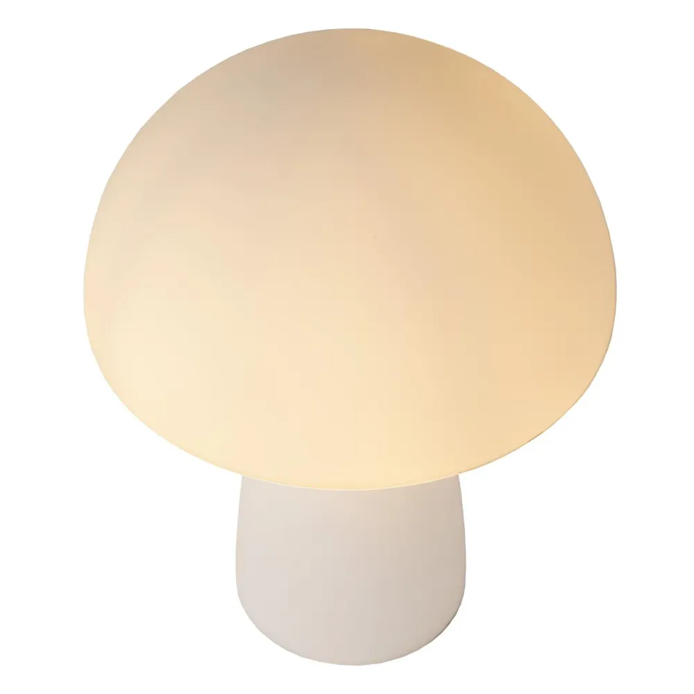 Lucide tafellamp FUNGO - 1xE27 - Opaal