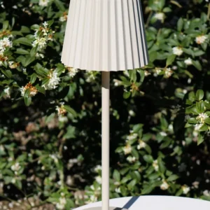 Lucide tafellamp JUSTINE - Geïntegreerde LED - Beige