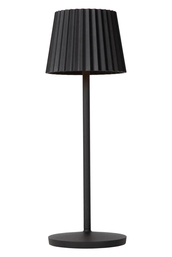 Lucide tafellamp JUSTINE - Geïntegreerde LED - Zwart