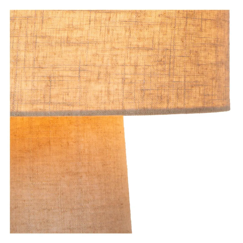 Lucide tafellamp LEEROY - 1xE27 - Taupe