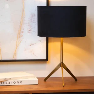 Lucide tafellamp TONDO - 1xE27 - Mat Goud / Messing