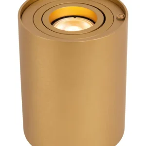 Lucide tafellamp TUBE - 1xGU10 - Mat Goud / Messing