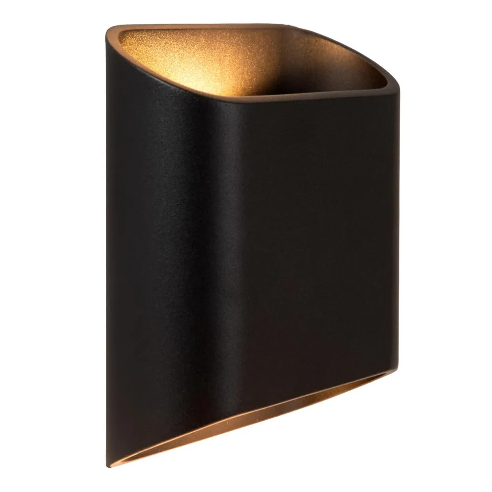 Lucide wandlamp ATILA - Geïntegreerde LED - Zwart