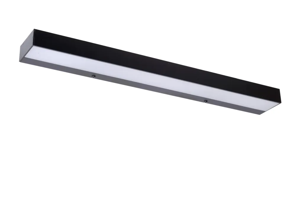 Lucide wandlamp badkamer ALEXA - 1xGeïntegreerde LED - Zwart