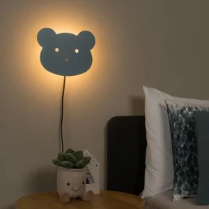 Lucide wandlamp CHARLIE - Geïntegreerde LED - Blauw
