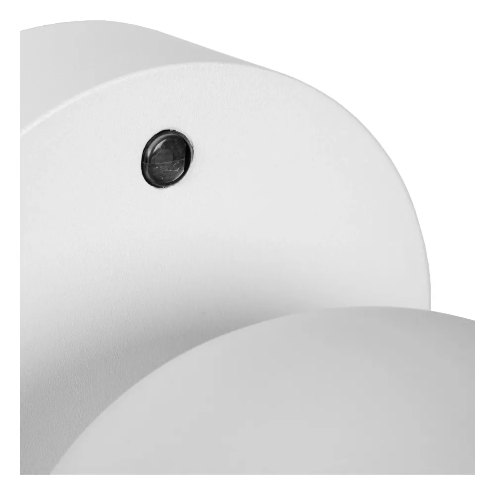 Lucide wandlamp FINN - Geïntegreerde LED - Wit