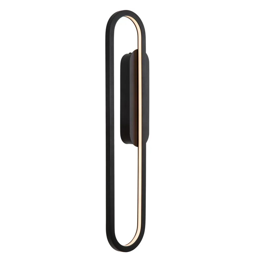 Lucide wandlamp THELMA - Geïntegreerde LED - Zwart