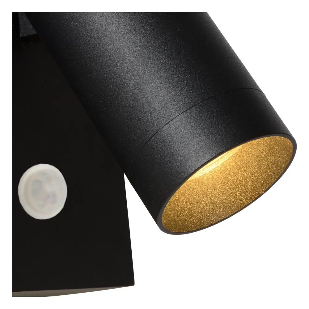 Lucide wandspot TAYLOR - 1xGU10 - Zwart