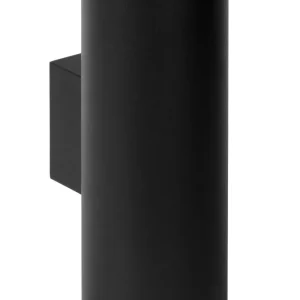 Lucide wandspot VOLANTIS - 2xE27 - Zwart