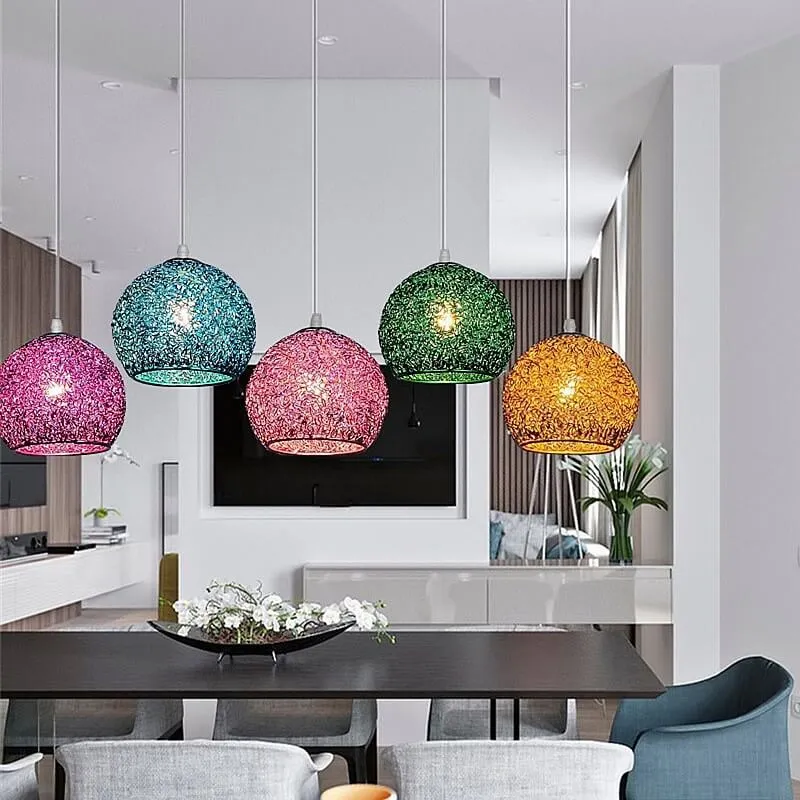 Creatieve Aluminium Hanglamp – Meerdere Kleuren – E26 Fitting Lumio