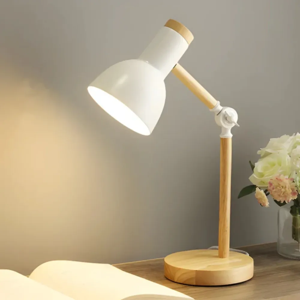 Fröja – Moderne LED Tafellamp met Verstelbare Kop & Macaron Design Lumio