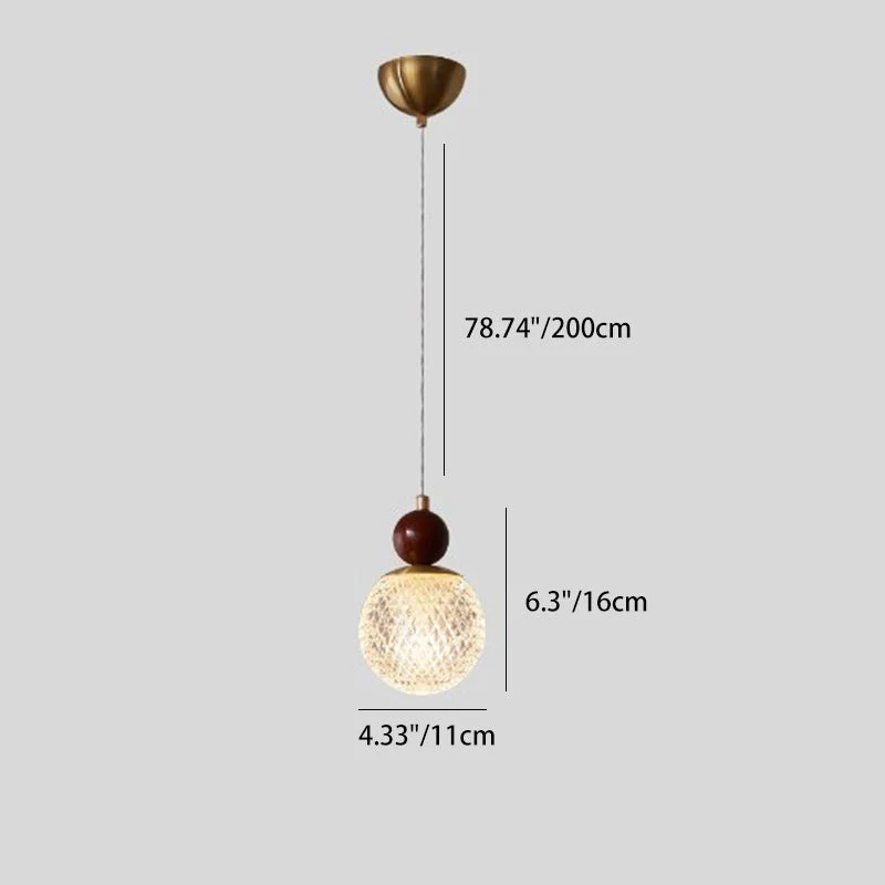 Minimalistische Walnoot Houten Hanglamp – Modern Acryl/IJzer – E26 Fitting Lumio