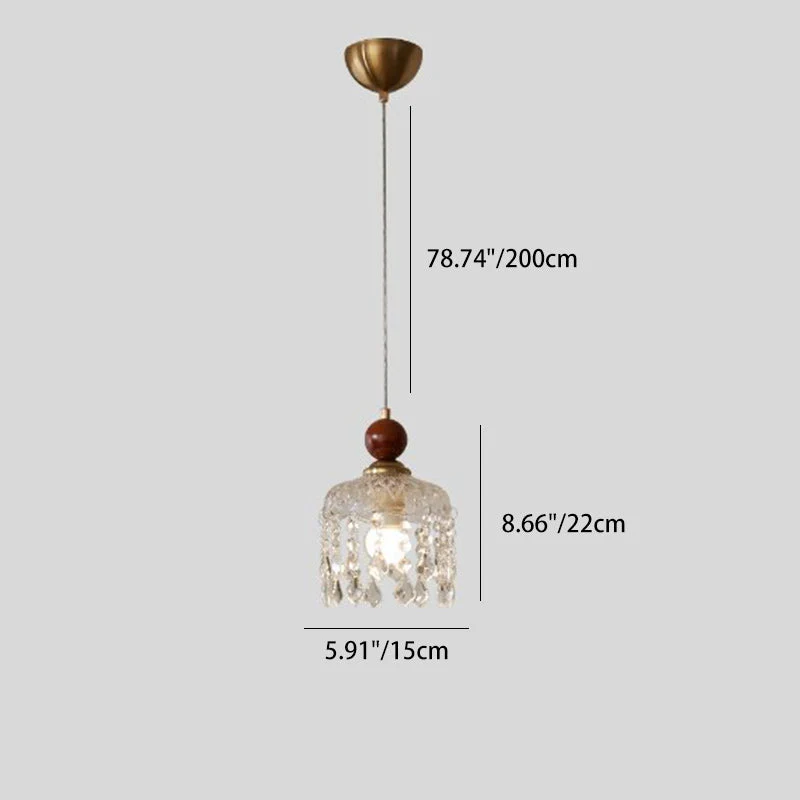 Minimalistische Walnoot Houten Hanglamp – Modern Acryl/IJzer – E26 Fitting Lumio