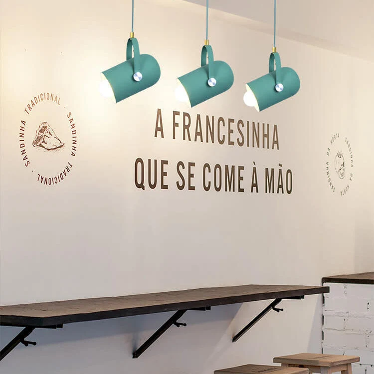 Moderne Kleurrijke Aluminium Hanglamp met Scandinavische Design – 1-licht – E26 Lumio