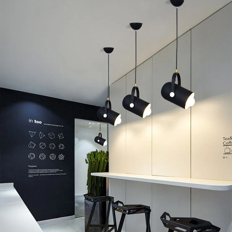 Moderne Kleurrijke Aluminium Hanglamp met Scandinavische Design – 1-licht – E26 Lumio
