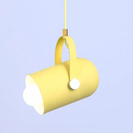 Moderne Kleurrijke Aluminium Hanglamp met Scandinavische Design – 1-licht – E26 Lumio