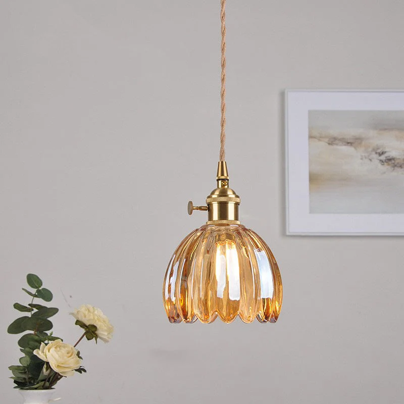 Scandinavische Glazen Hanglamp Meerdere Kleuren Lumio