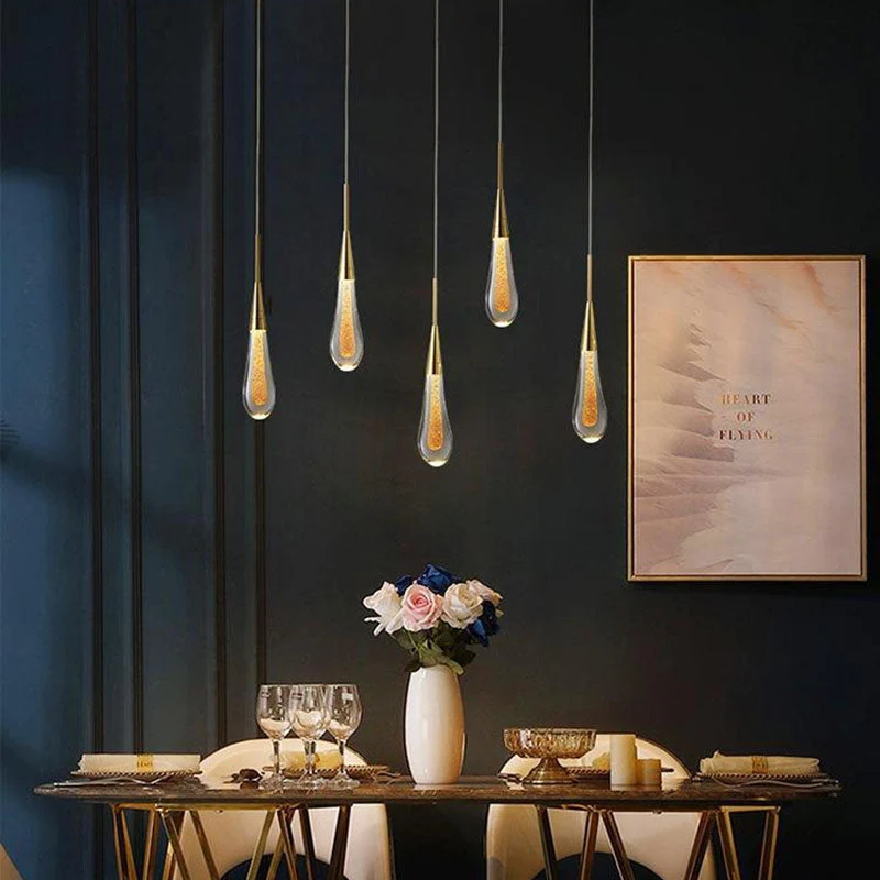 Stijlvolle Scandinavische Gouden LED Hanglamp – Kort Lang Design Lumio