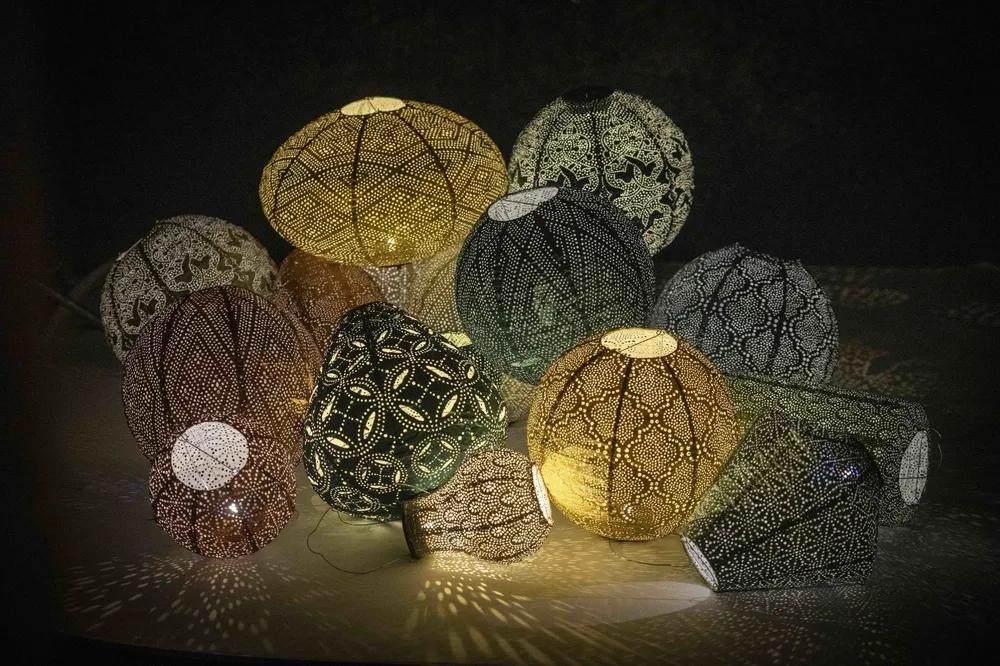 Lumiz solar lampion - hyacint set - 2 stuks