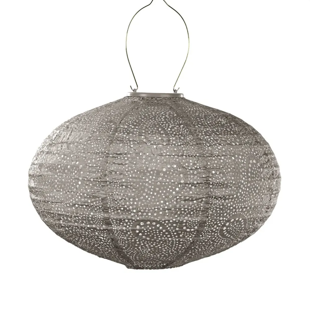 Lumiz solar lampion - taupe set - 3 stuks