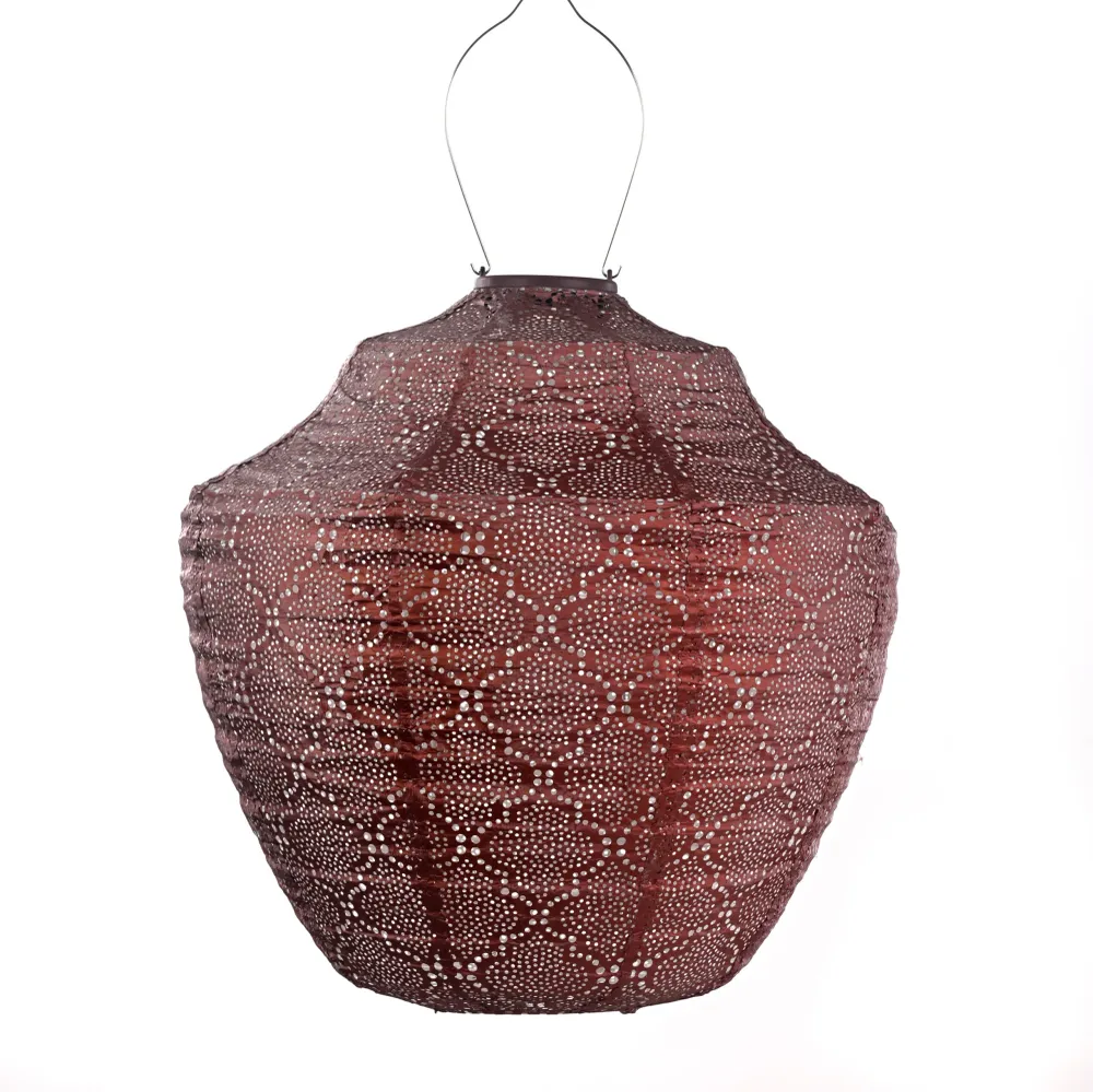 Solar Lampion Crown Bazaar Copper Lumiz