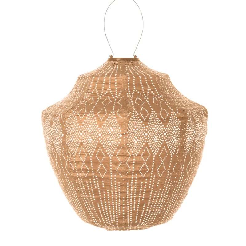 Solar Lampion Crown Funale Apricot Lumiz