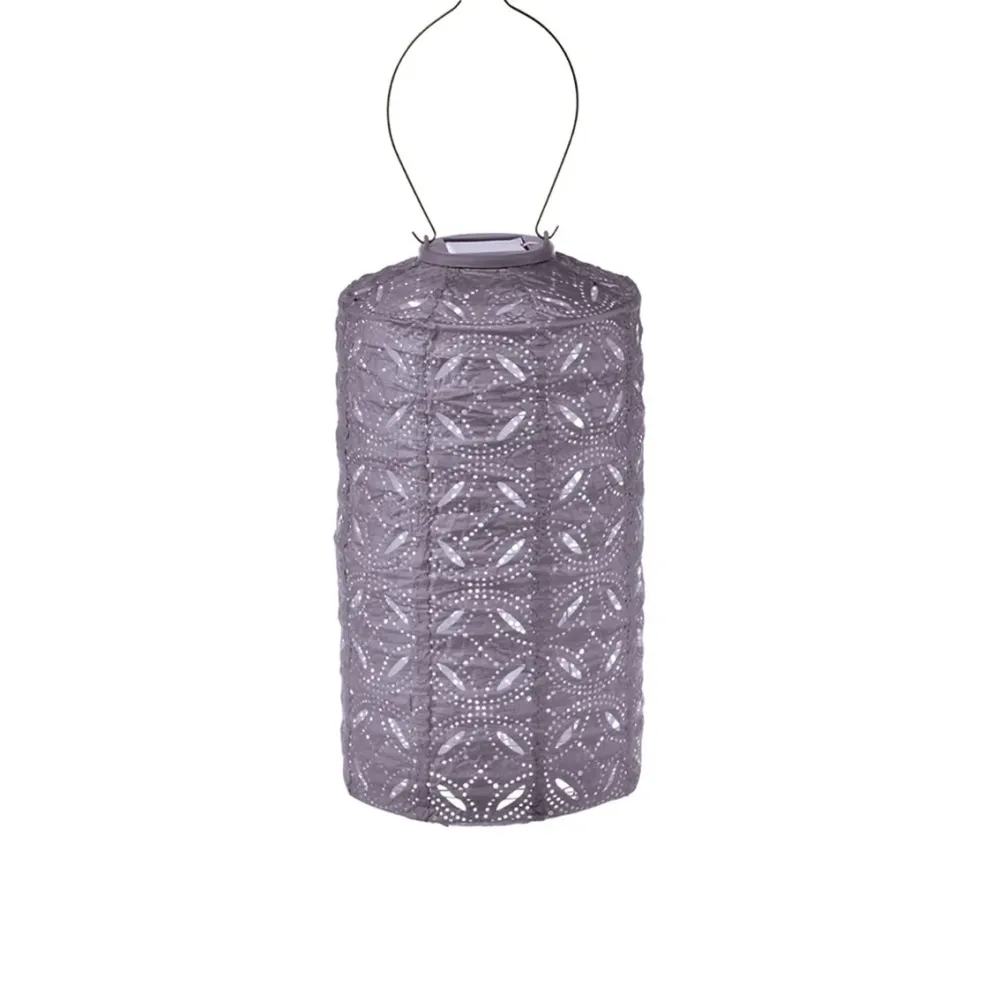 Solar Lampion Mandela Mauve Purple Lumiz
