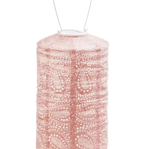 Solar lampion Paisley pink Lumiz