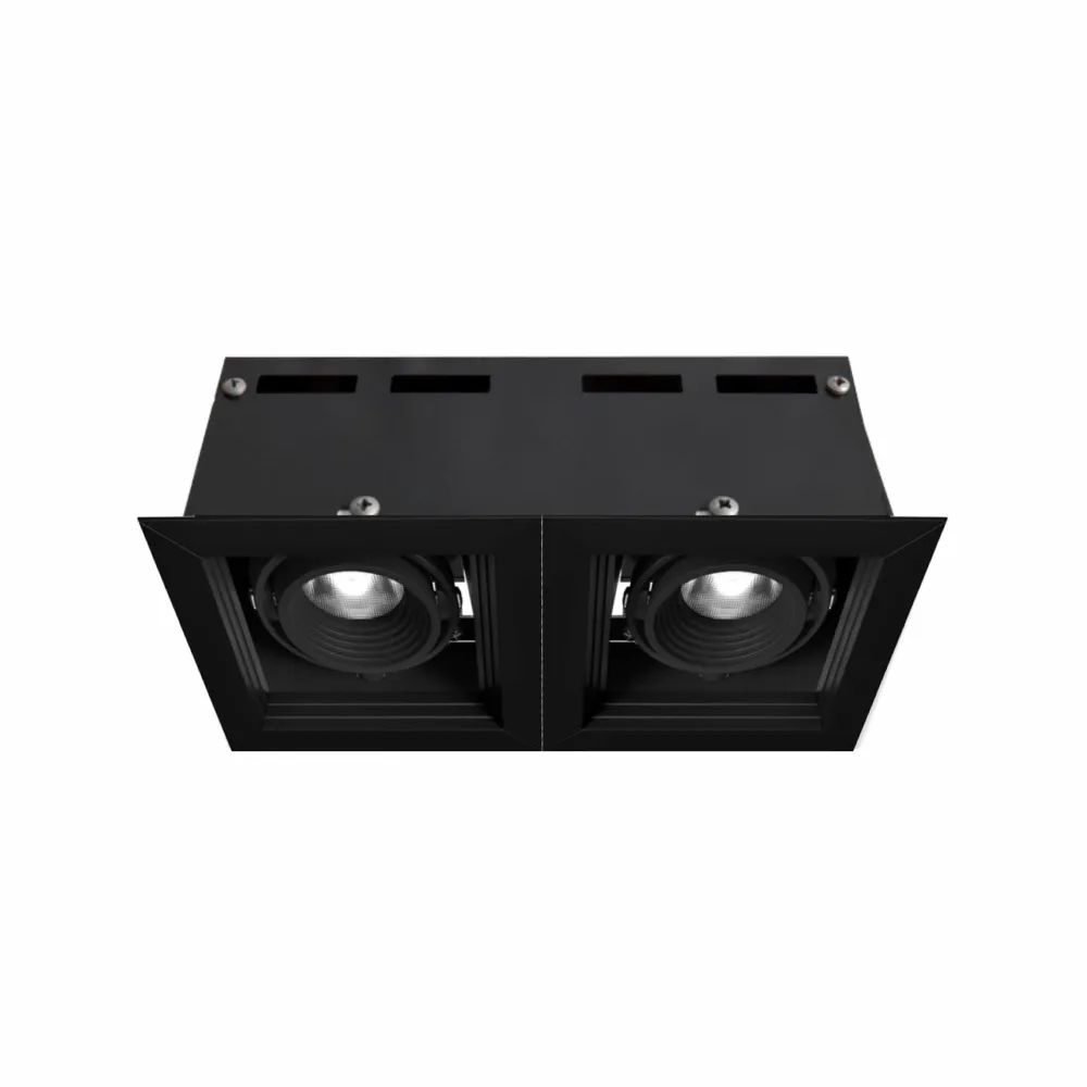 LUMINARIO LED EMPOTRAR DOWNLIGHT ISIS II NEGRO GU10 *** NO INCLUYE LAMPARA *** ELECTROMAG MAGG